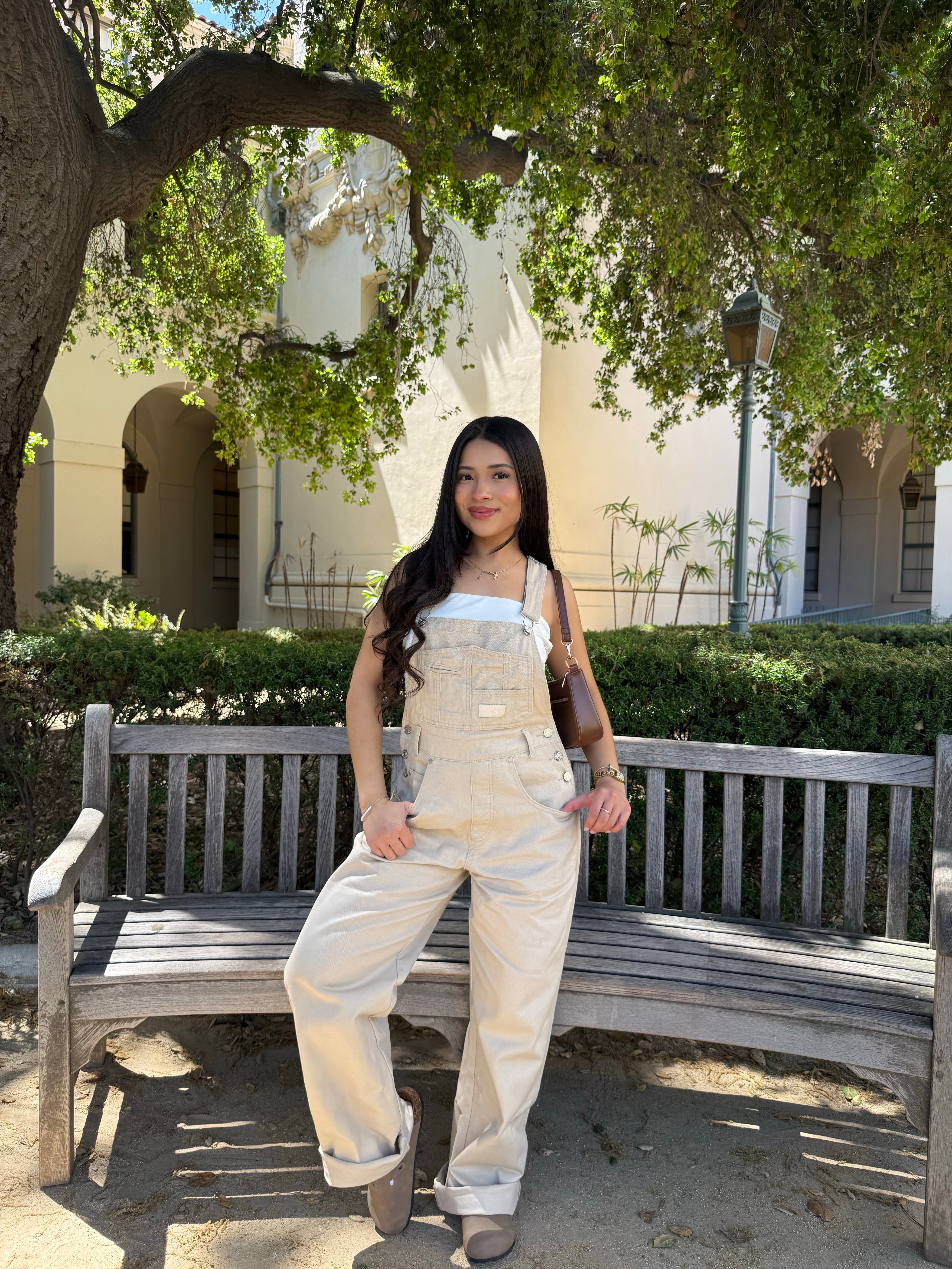 Meadow Overalls (Sand Beige)