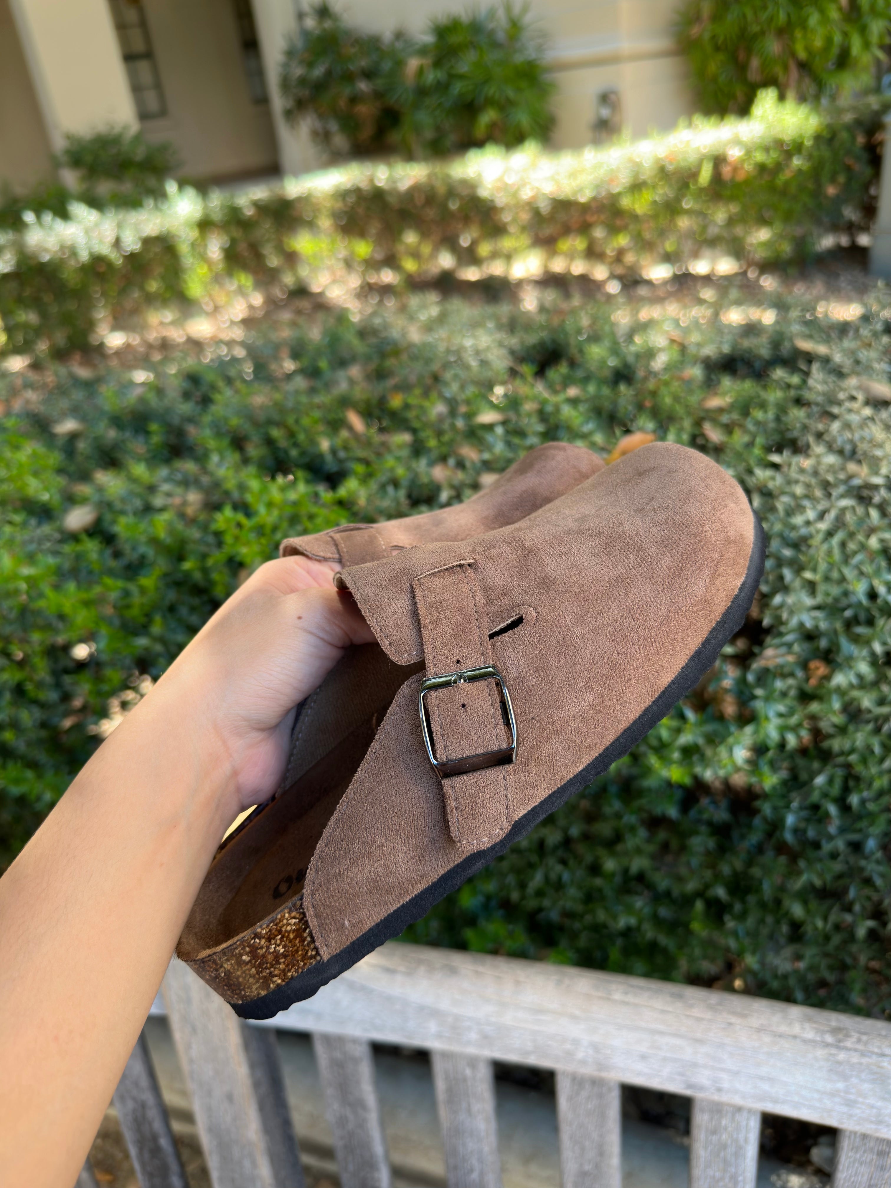 Boston Clogs (Dark Taupe)