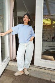 Lily Knit Top (Blue)