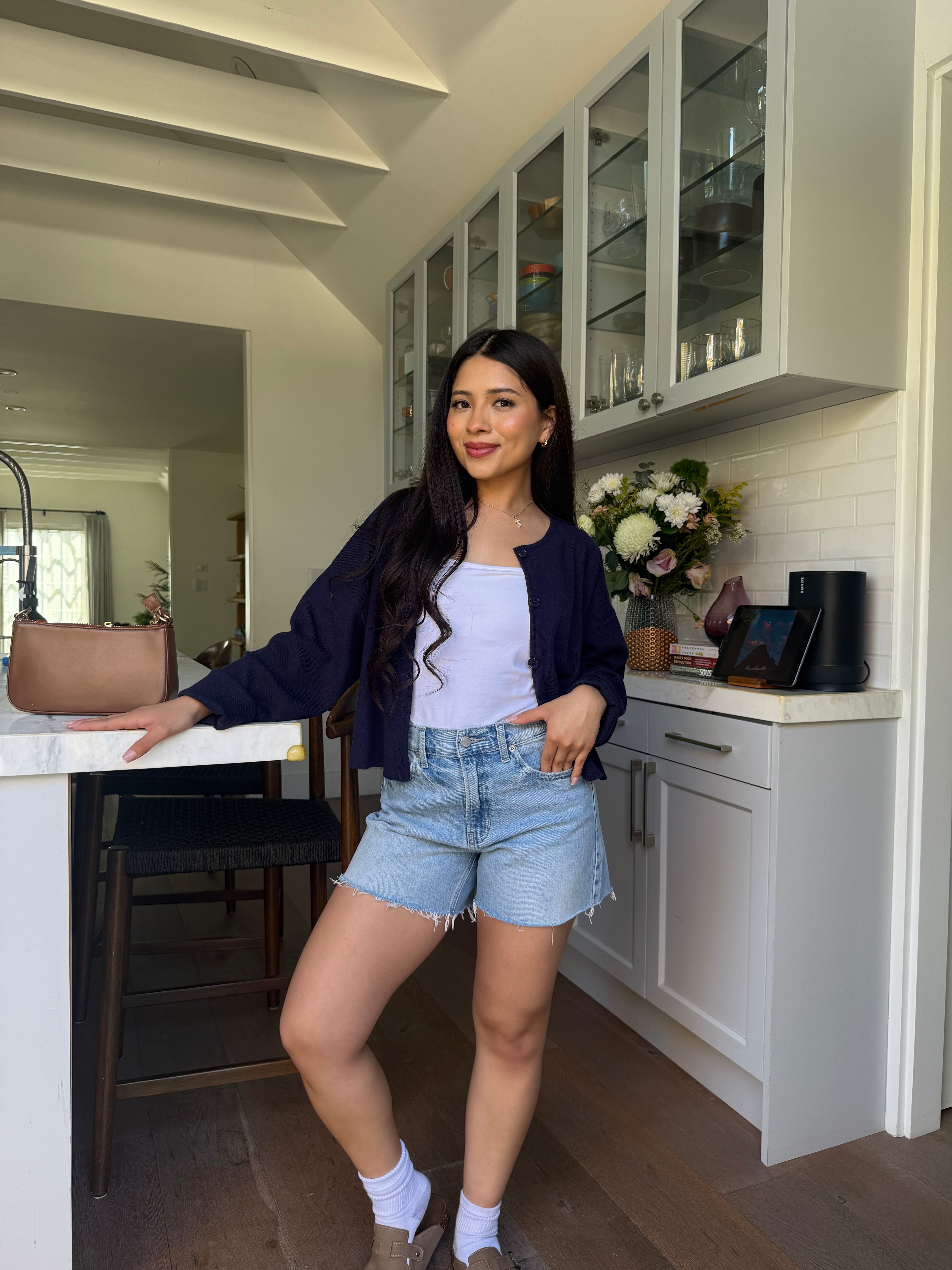 Honeybee Cardigan (Navy)