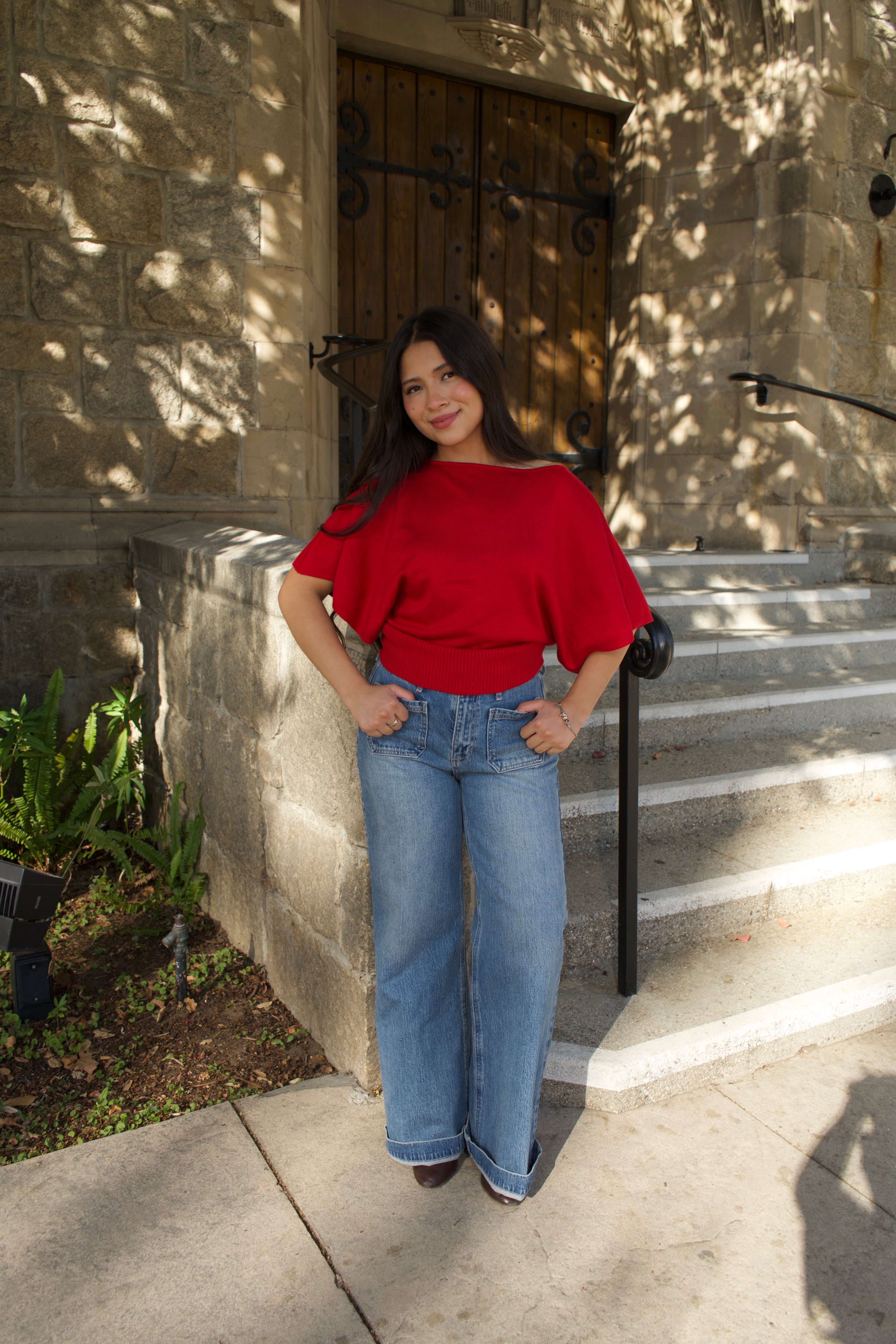 Amber Top (Red)