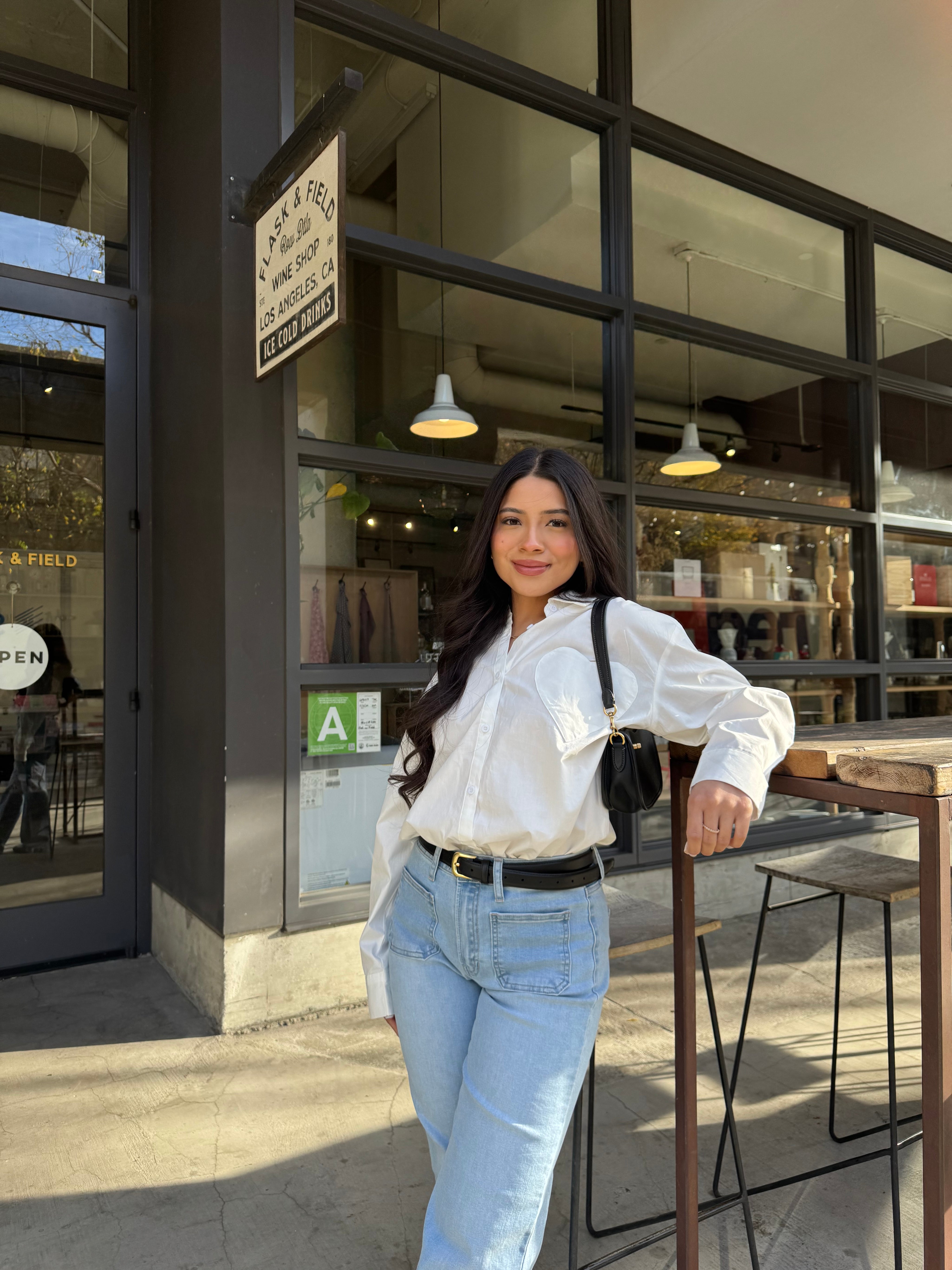 Sweetly Button Up Long Sleeve