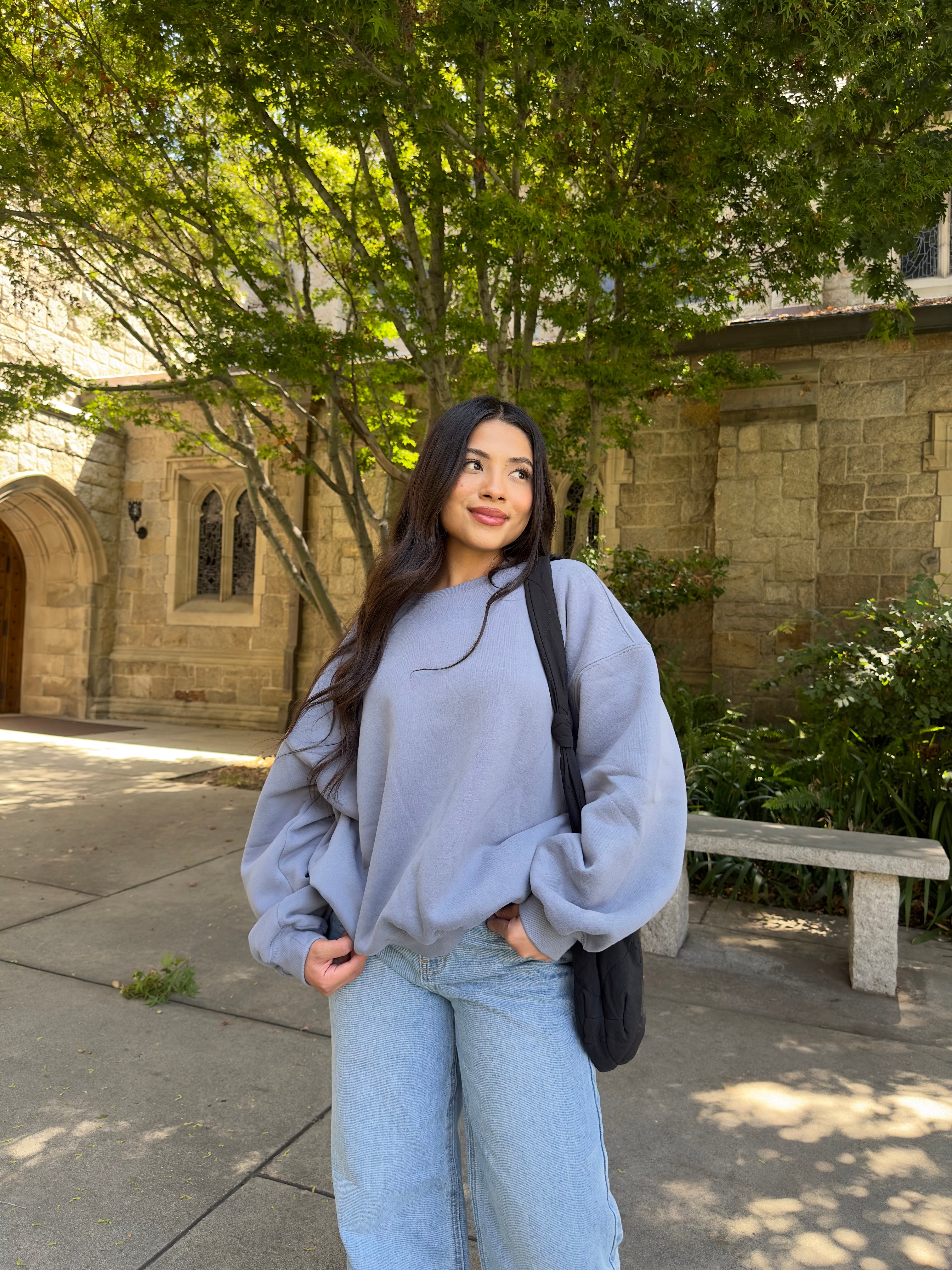 Simple Things Crewneck (French Blue)