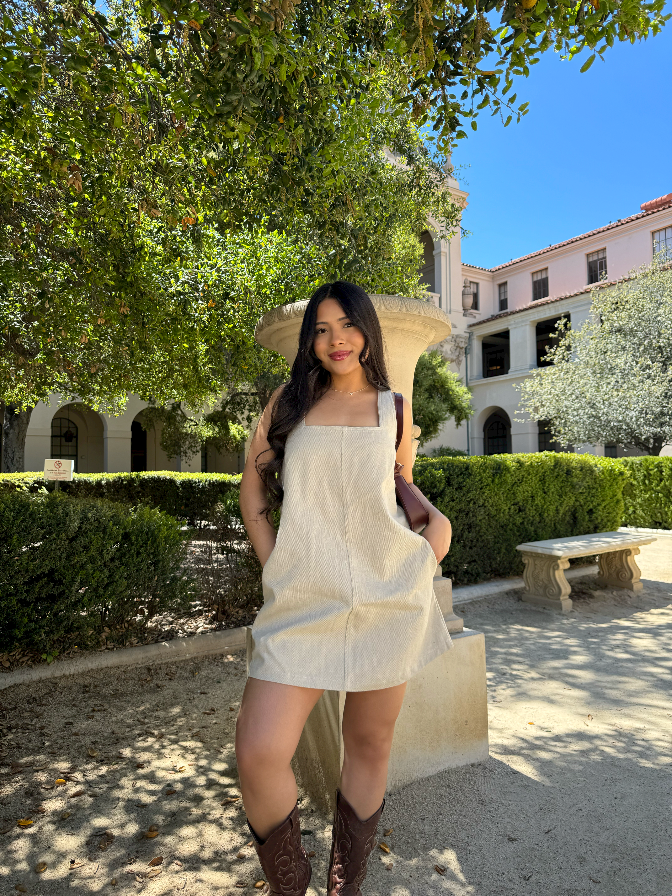 Eternal Sunshine Denim Dress