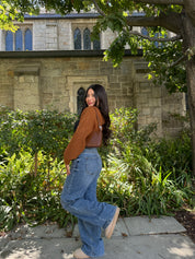 Hazel Cardigan Shrug (Pumpkin)