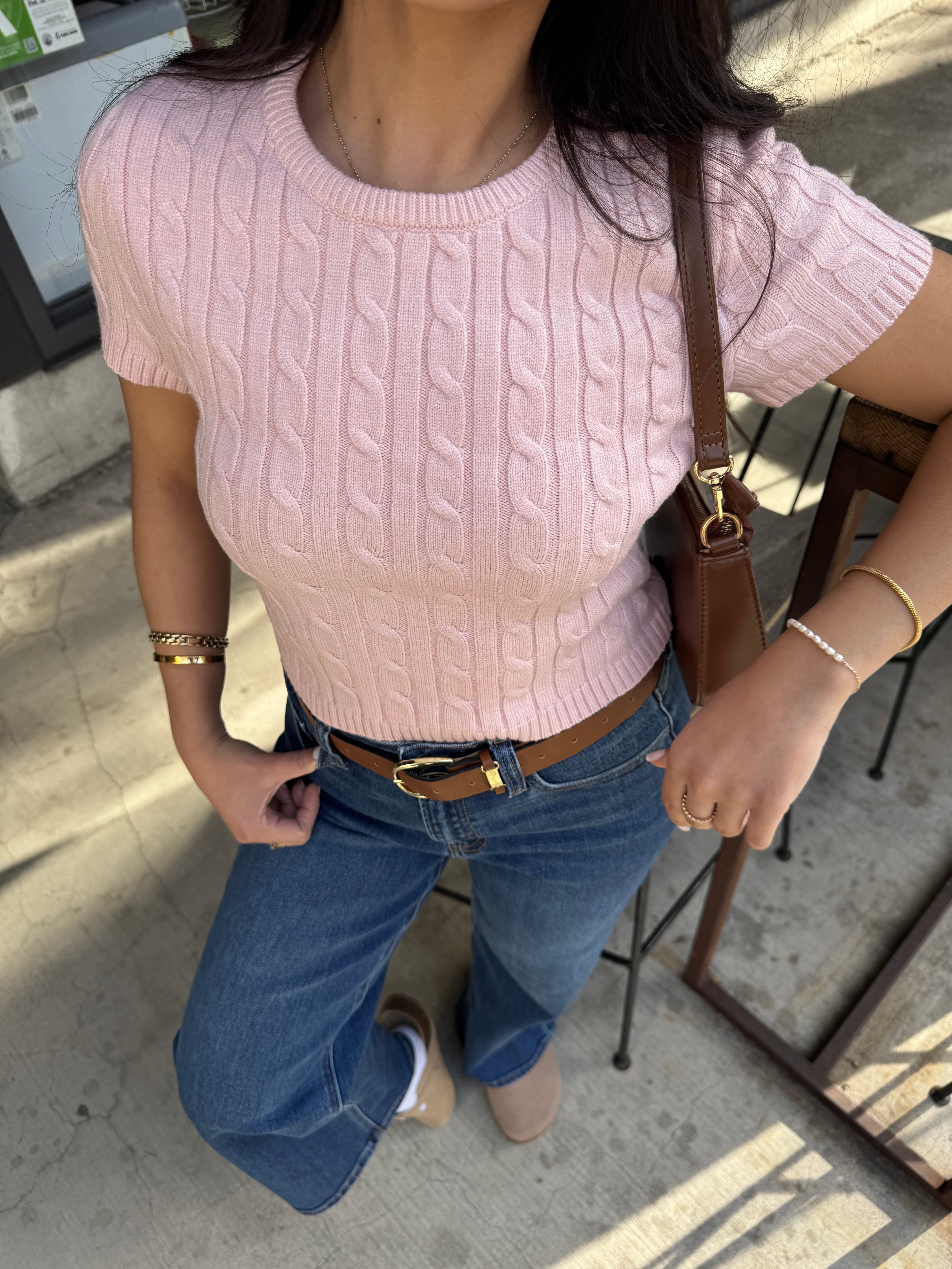 Sugar & Spice Knit (Blush)