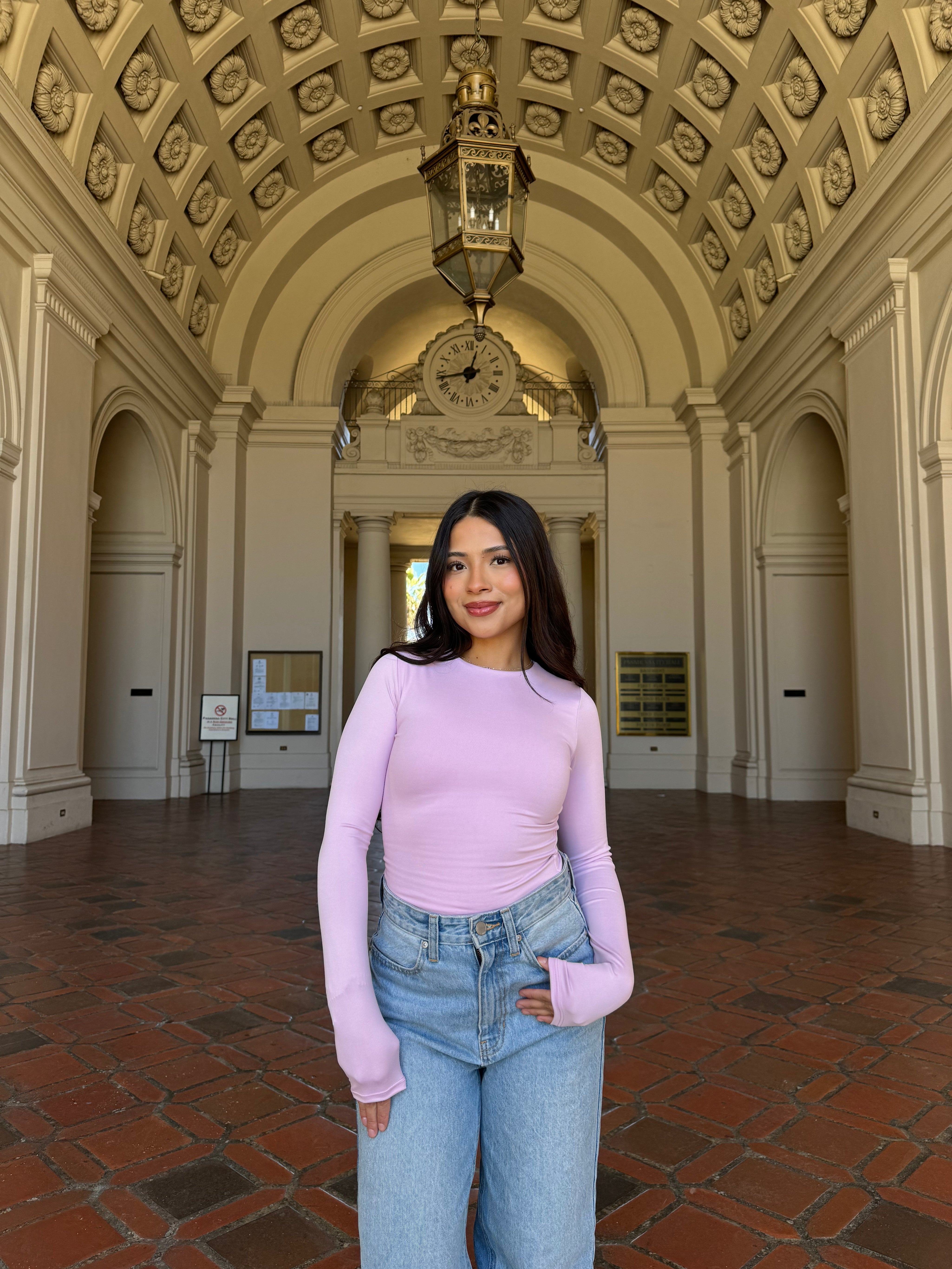 Butter Long Sleeve (Light Pink)