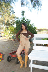 Oakley Short Overalls (Taupe)