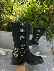 Moto Boots (Black)