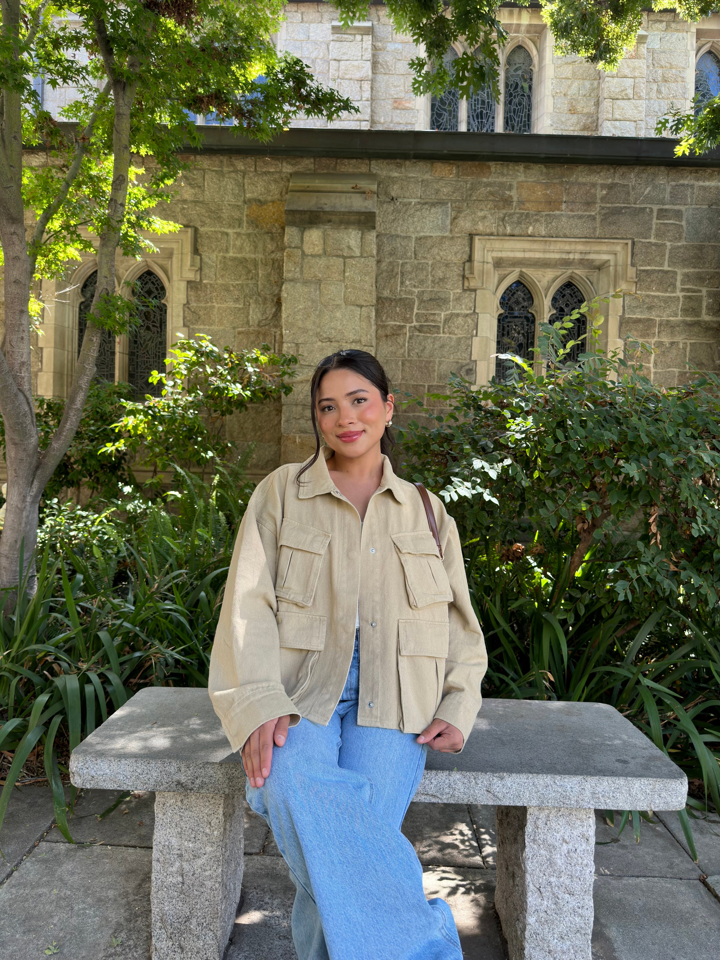 Coffee Date Cargo Jacket