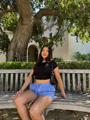 Lily Gingham Shorts