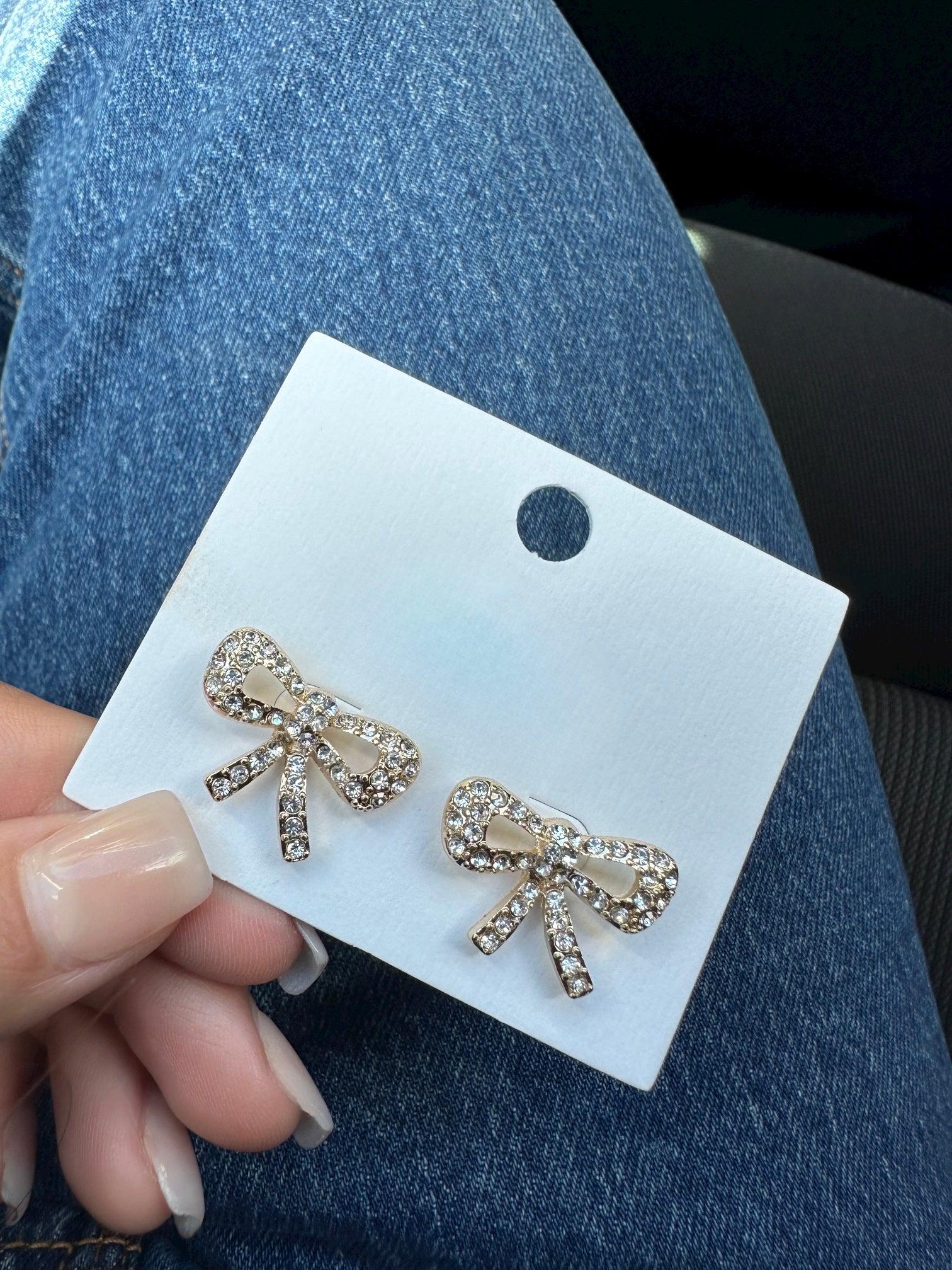 Dainty Bow Earrings