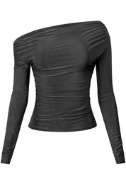 Love Letter Off the Shoulder Long Sleeve (*multiple colors*)