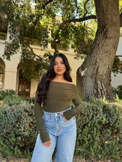 Love Letter Off the Shoulder Long Sleeve (*multiple colors*)