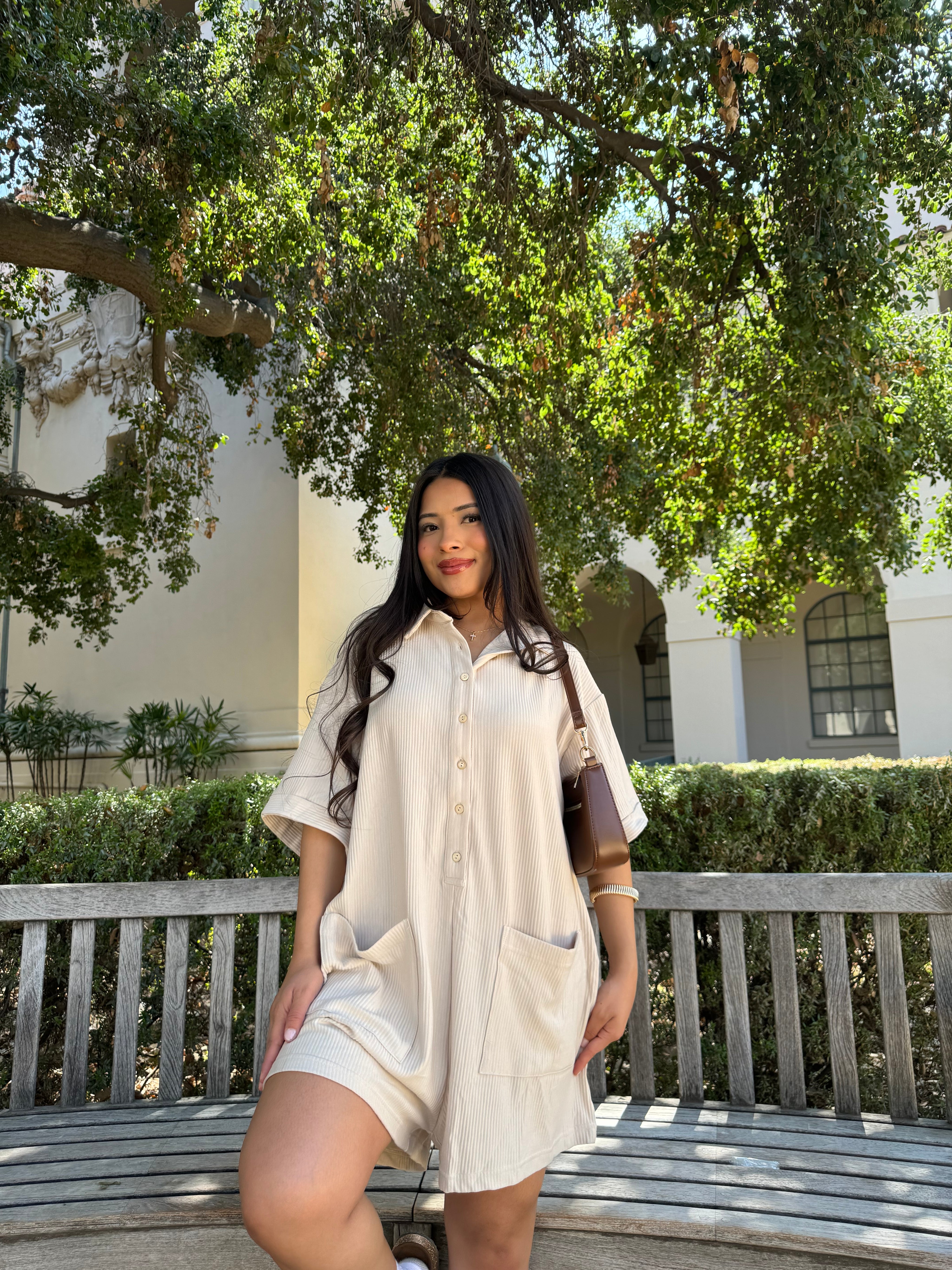 Topaz Romper (Sand)