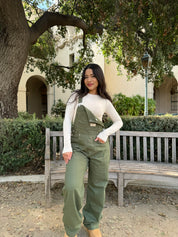 Lover Girl Overalls(Olive)