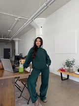 Serene Fleece Sweatpants (Hunter)