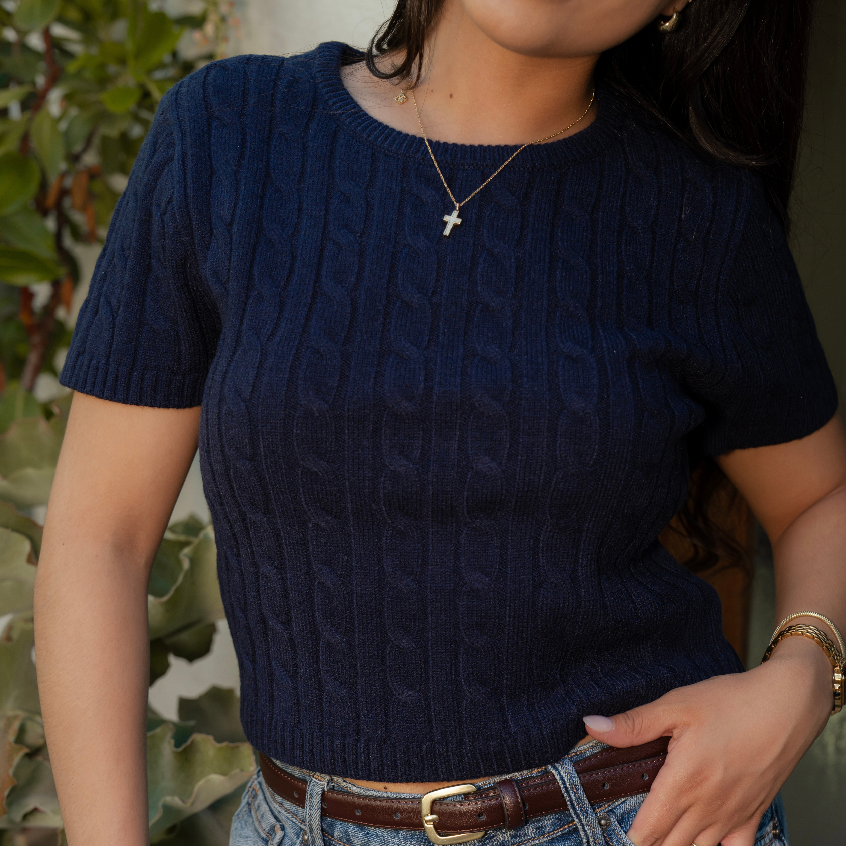 Sugar & Spice Knit (Navy)