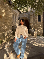 Lovely Cardigan (Oat)