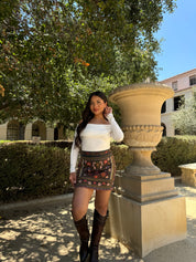 Nuestra Cultura Skirt (Washed Black)