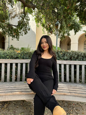 Be Kind Jumpsuit (Black)