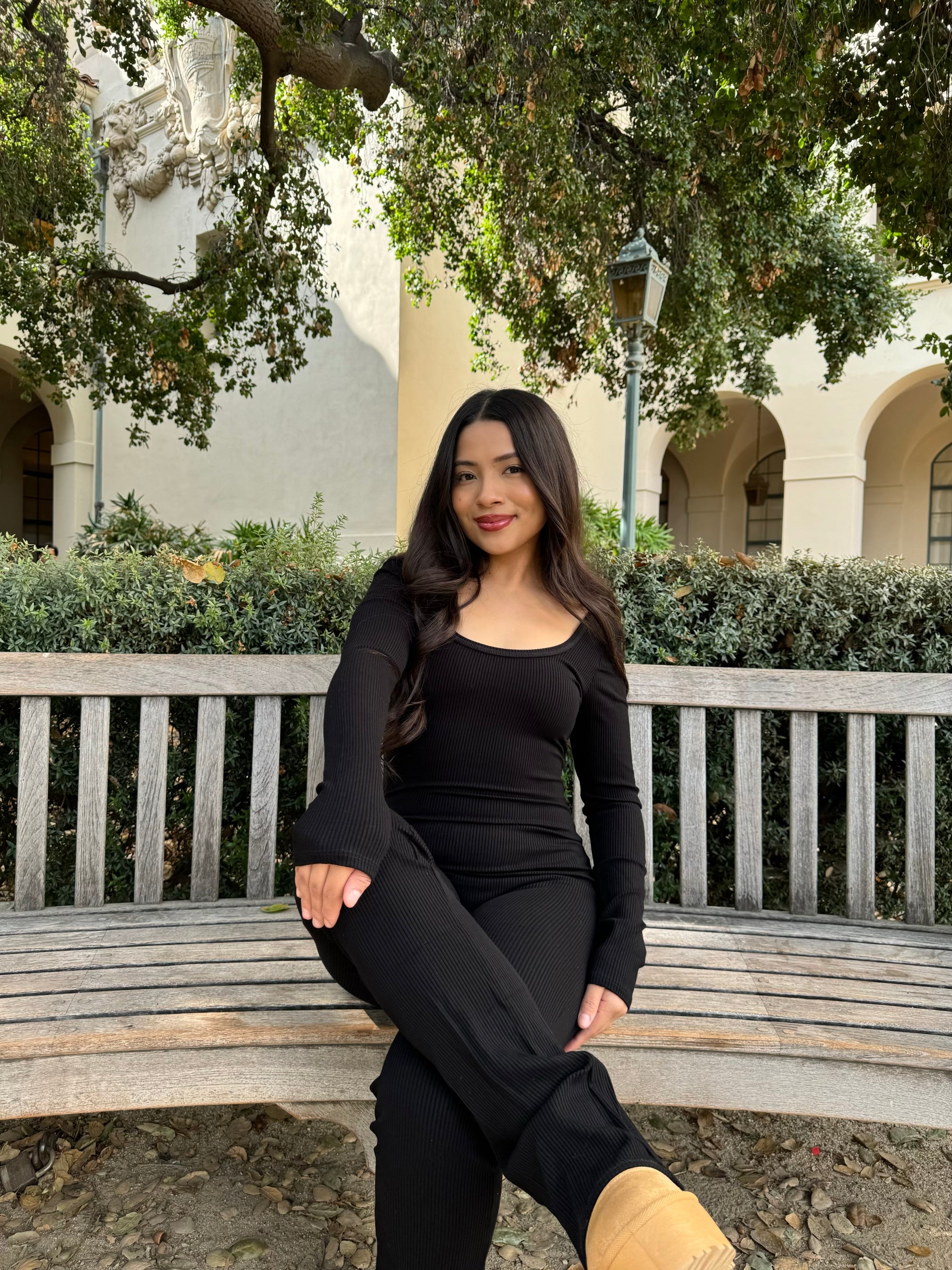 Be Kind Jumpsuit (Black)