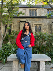 Keep It Cozy Shrug (Cherry)