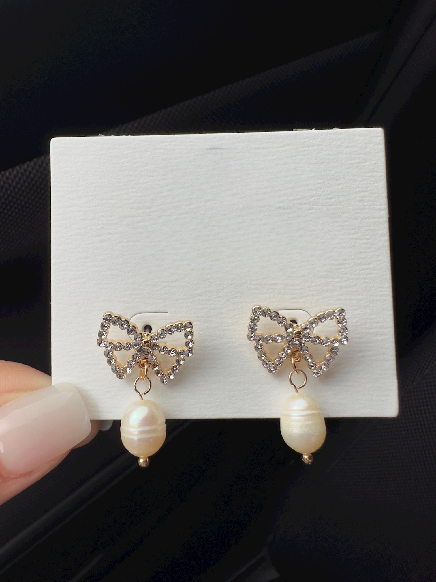 Angel Bow Earrings