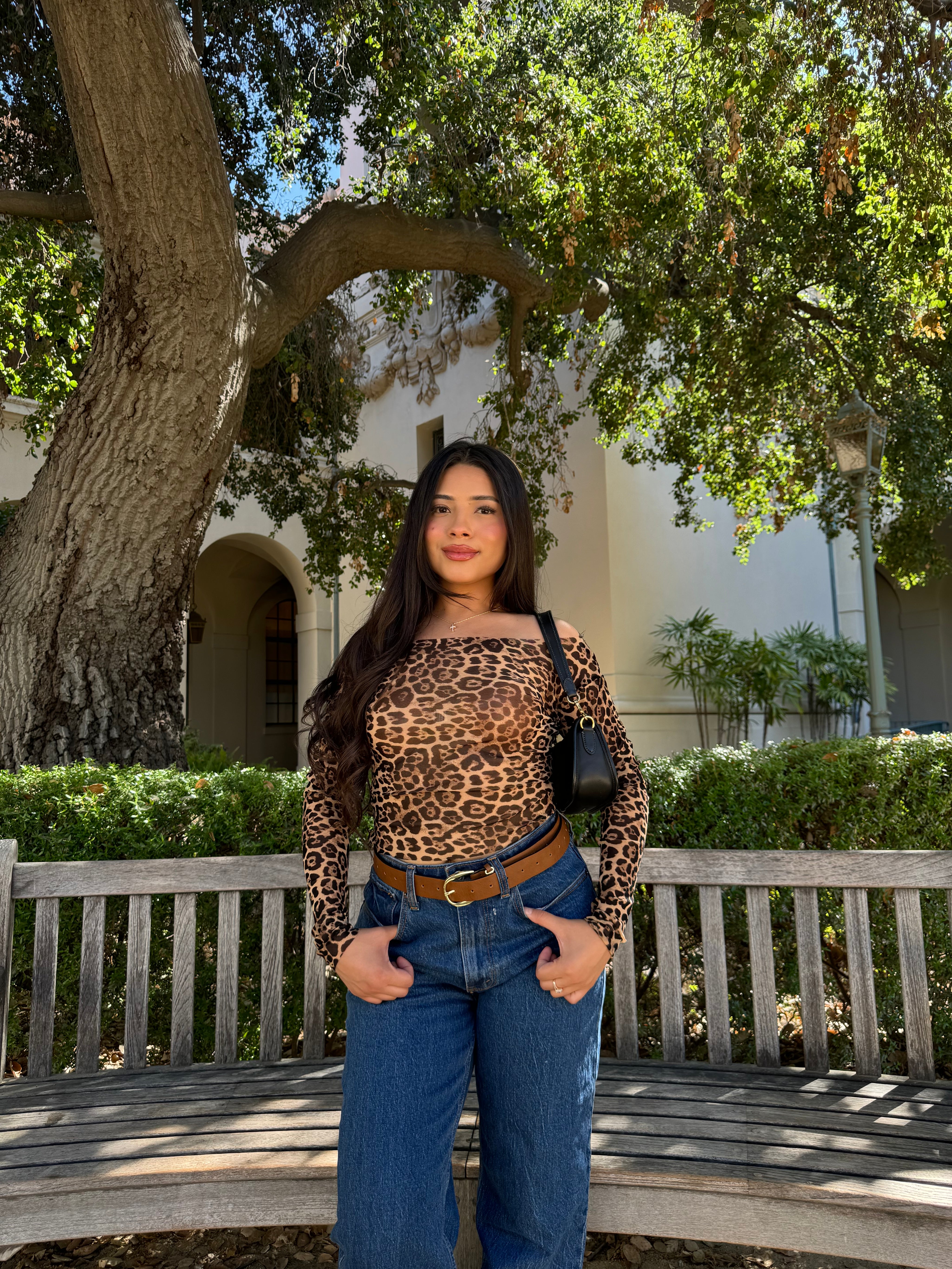 Sabrina Leopard Long Sleeve