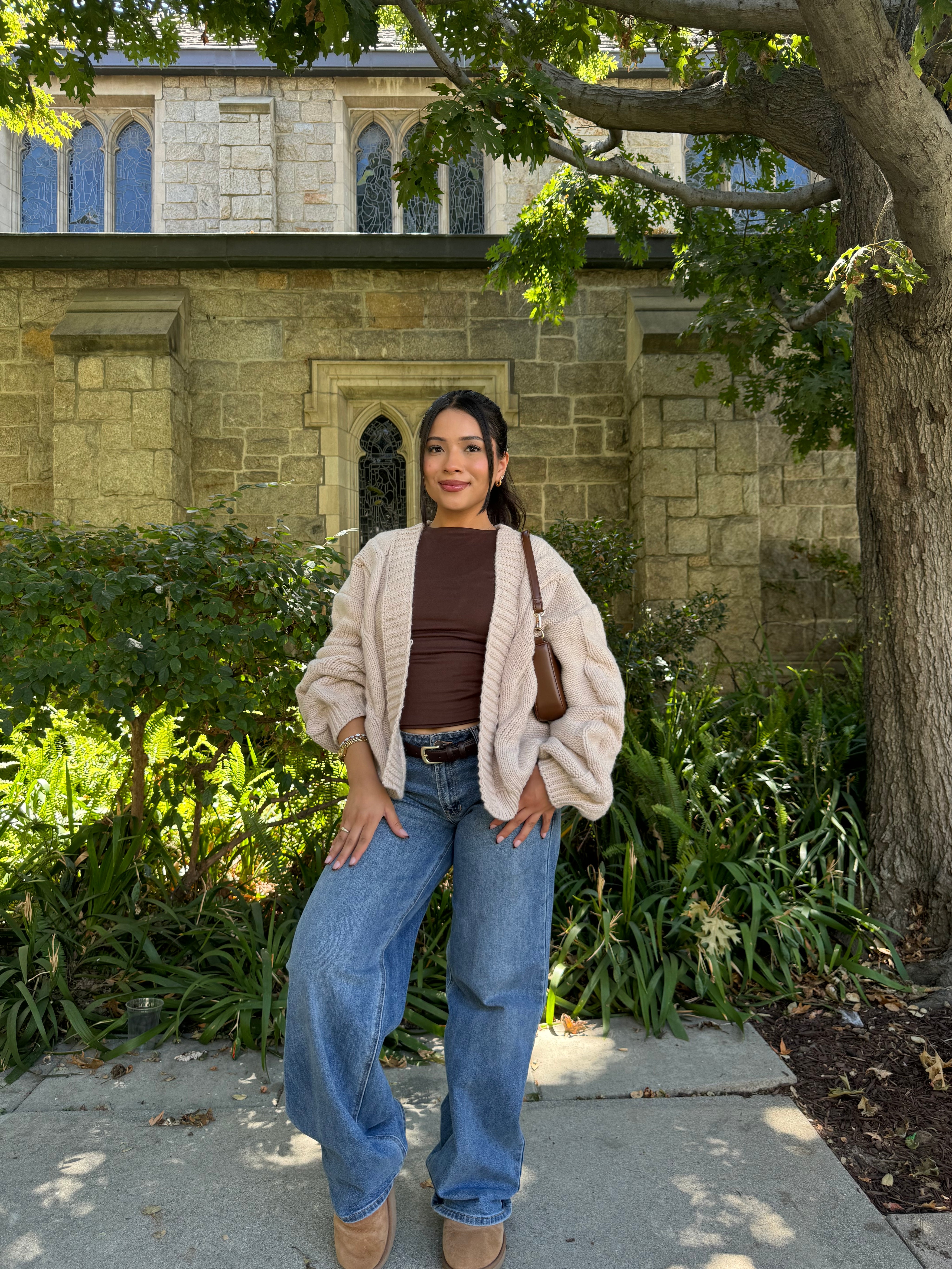 Brooklyn Cardigan (Oatmeal)