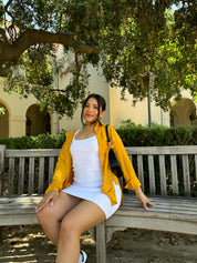 Palma Linen Long Sleeve (Honey)