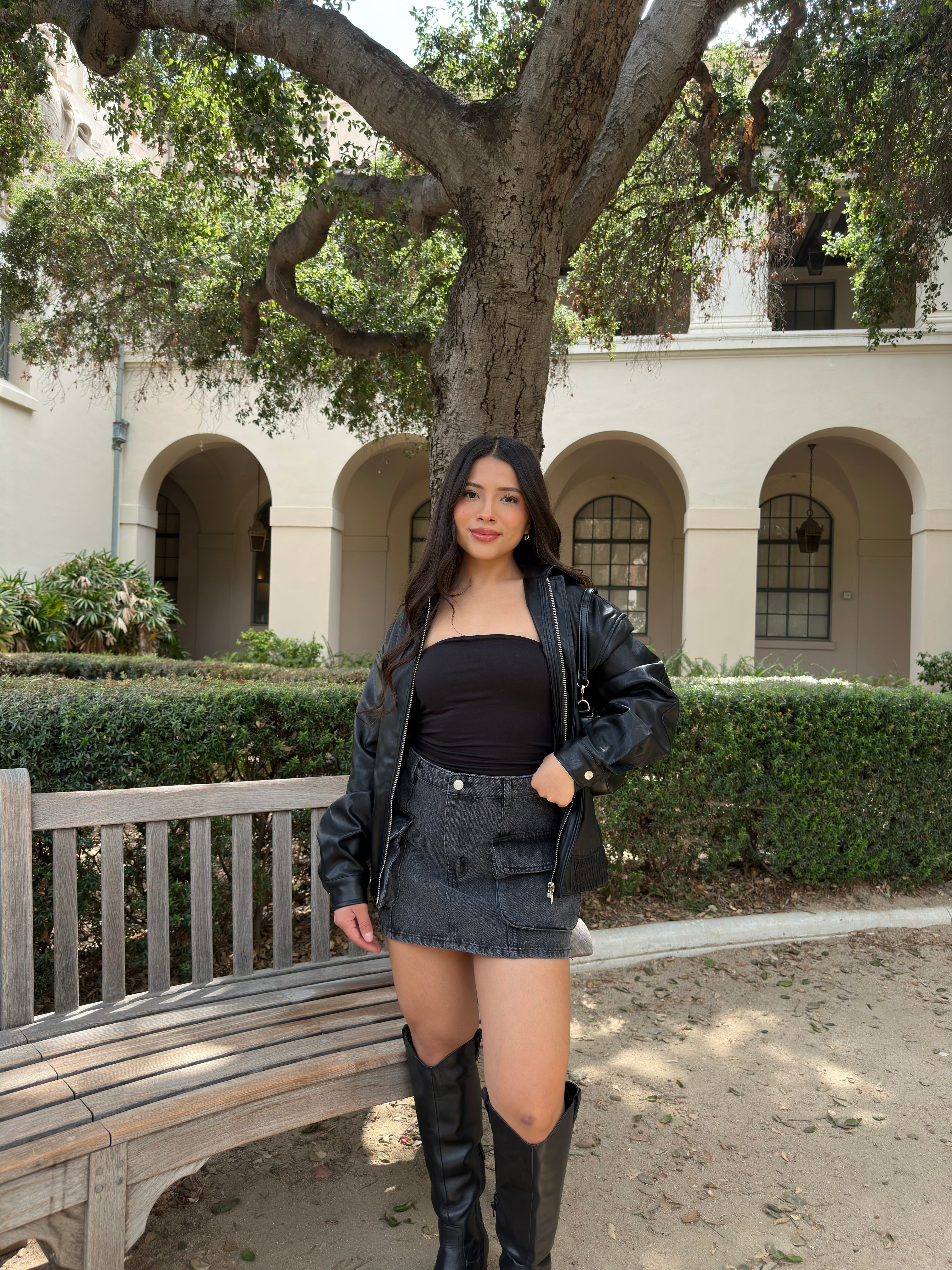 Out Of Your League Cargo Skirt