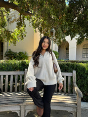 Brown Sugar Oversized Knit (Oatmeal)