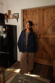 Autumn Trail Barn Jacket (Navy)