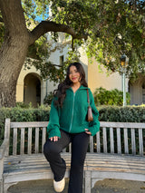 Brown Sugar Oversized Knit (Hunter)