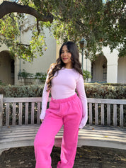 Simple Things Sweatpants (Fuchsia)