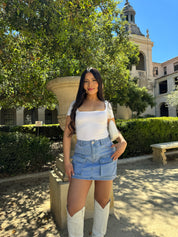 Revolve Mini Skirt