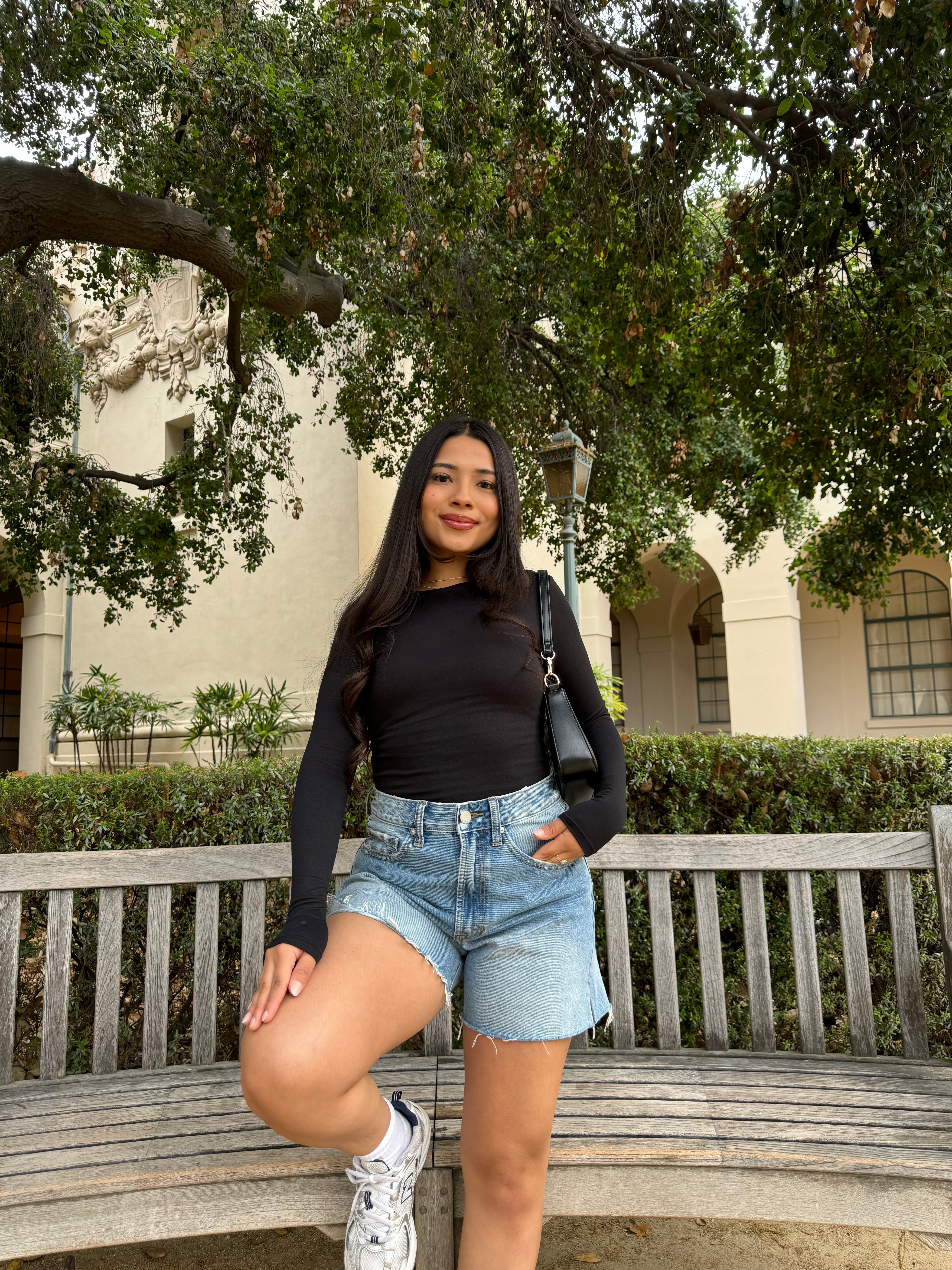 Kiki High Waisted Mom Shorts