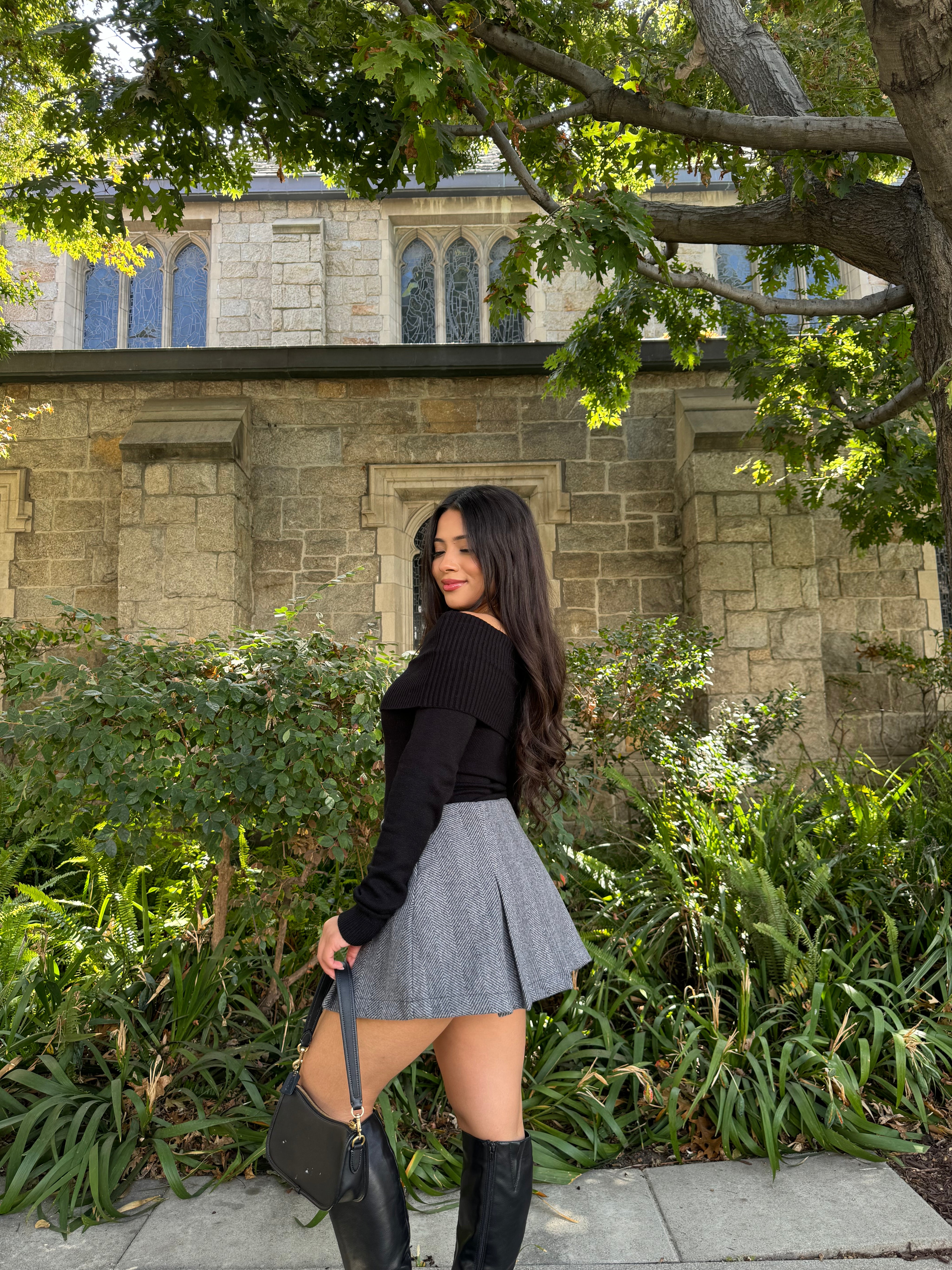 Pamela Knit Top (Black)