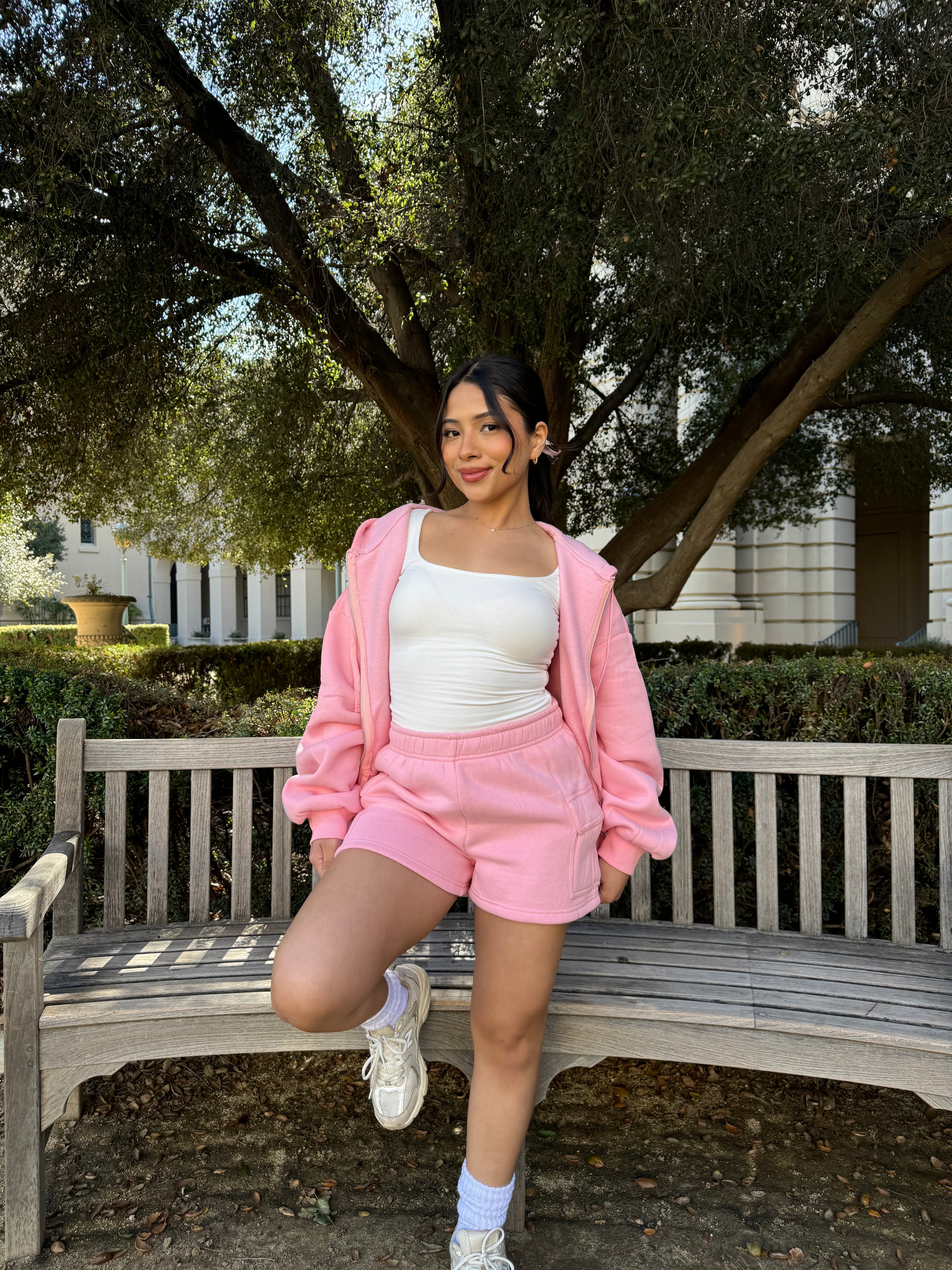 Simple Things Cargo Shorts (Blush)