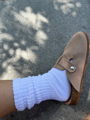 Slouchy Socks (White)