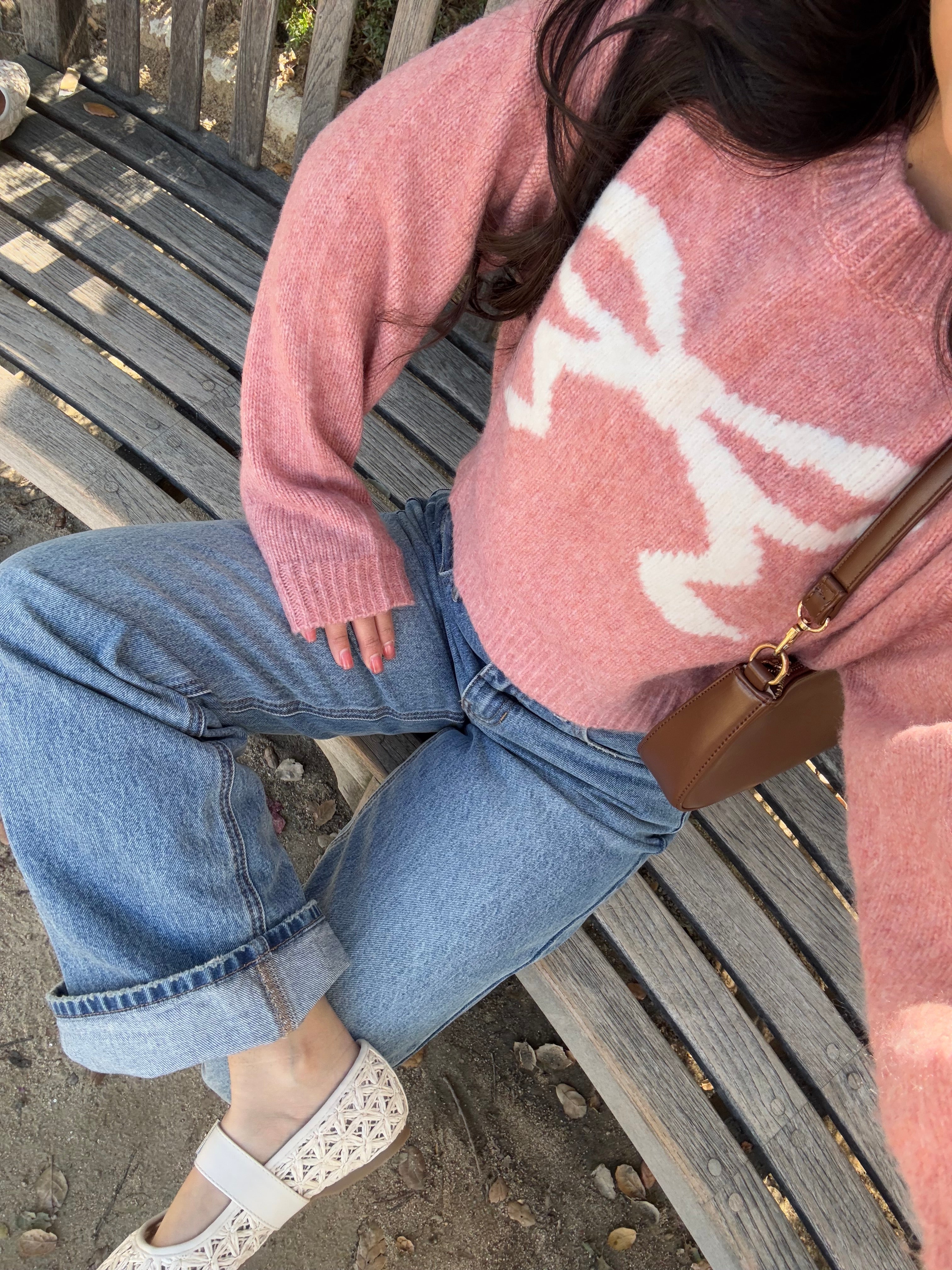 Sweet Bow Knit Sweater