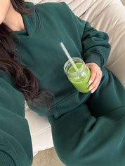 Serene Fleece Hoodie (Hunter)