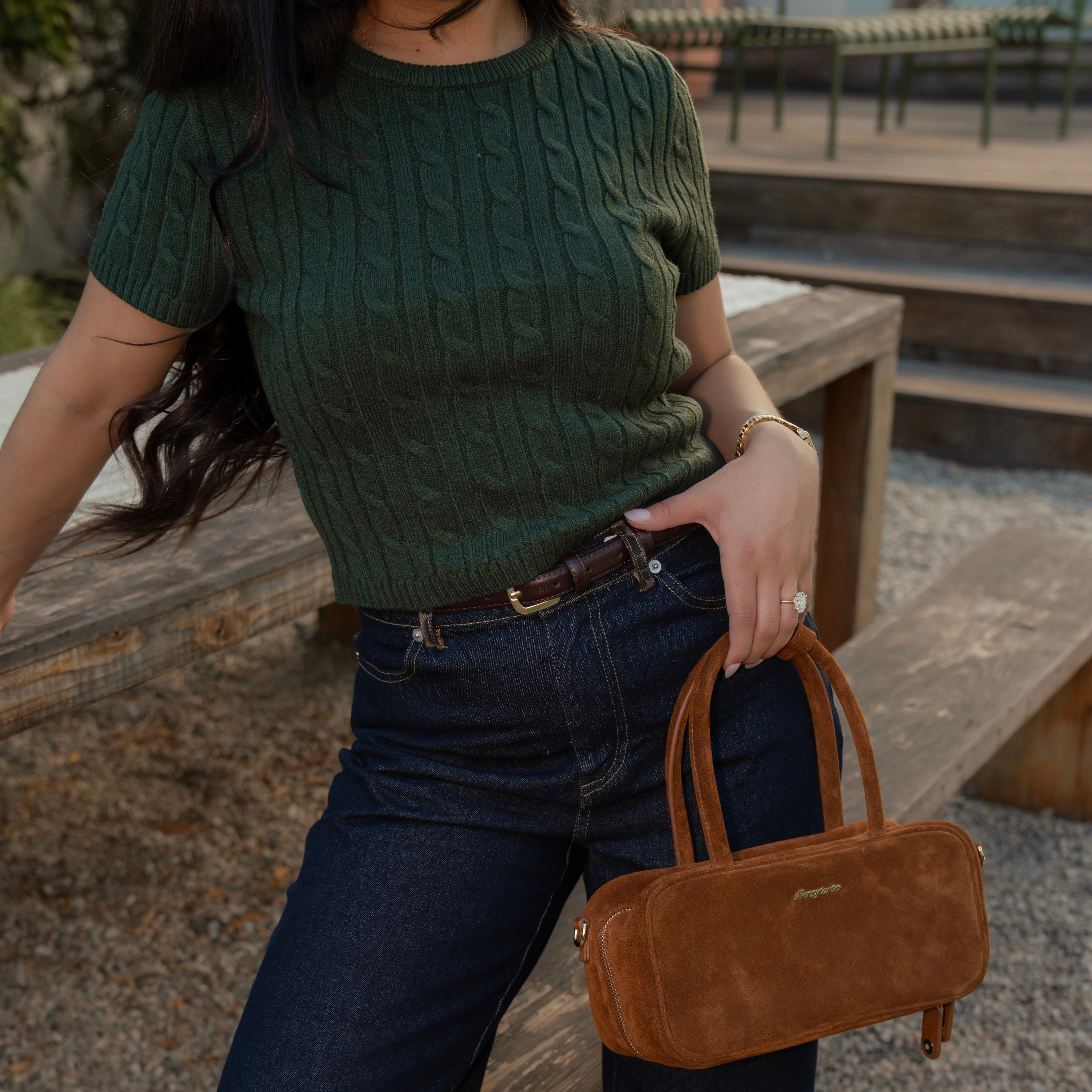 Sugar & Spice Knit (Hunter)