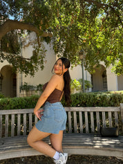 Dawn Tube Top (Cocoa)
