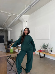 Serene Fleece Hoodie (Hunter)