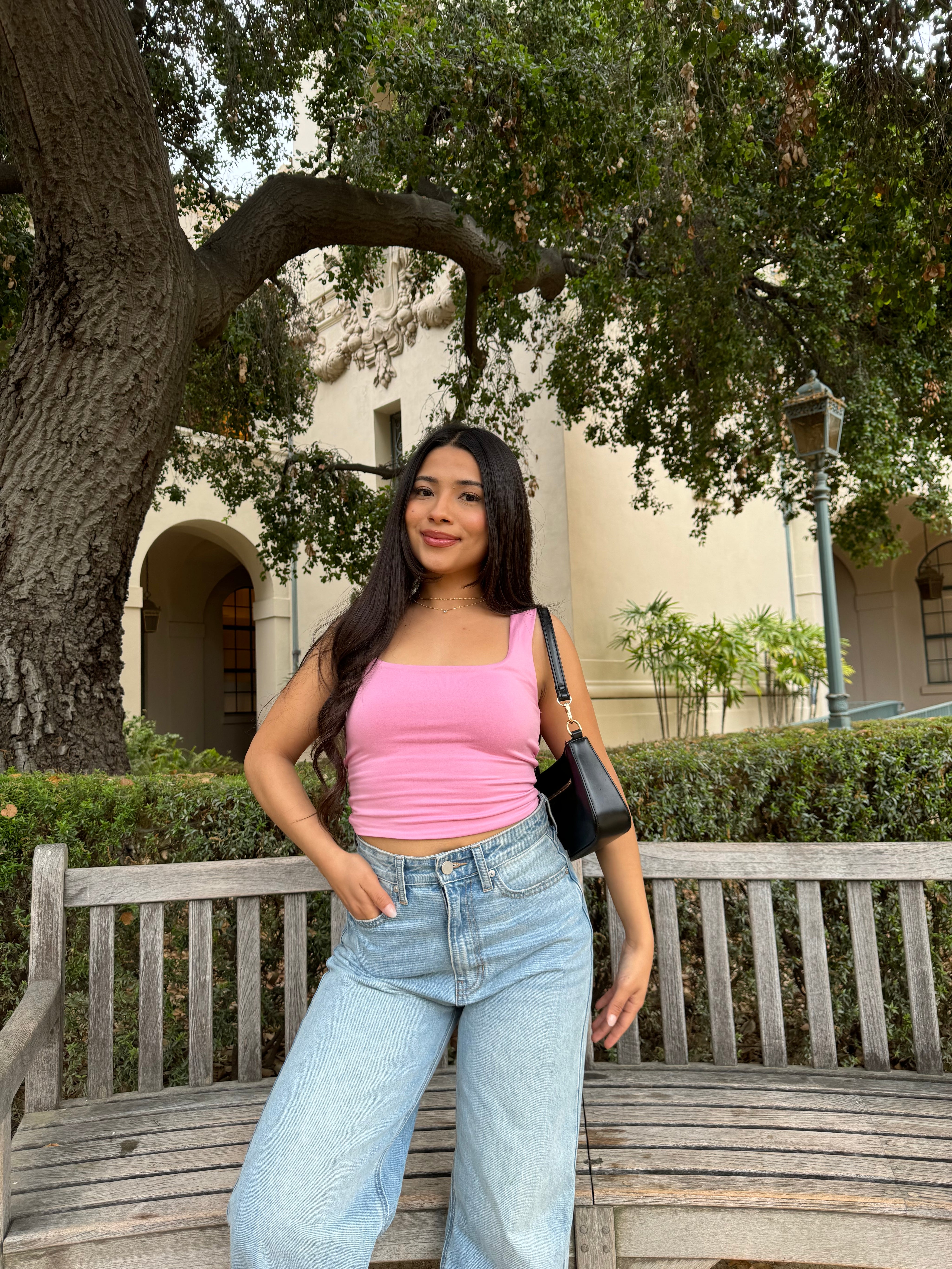 Butter Scoop Tank (Pink)