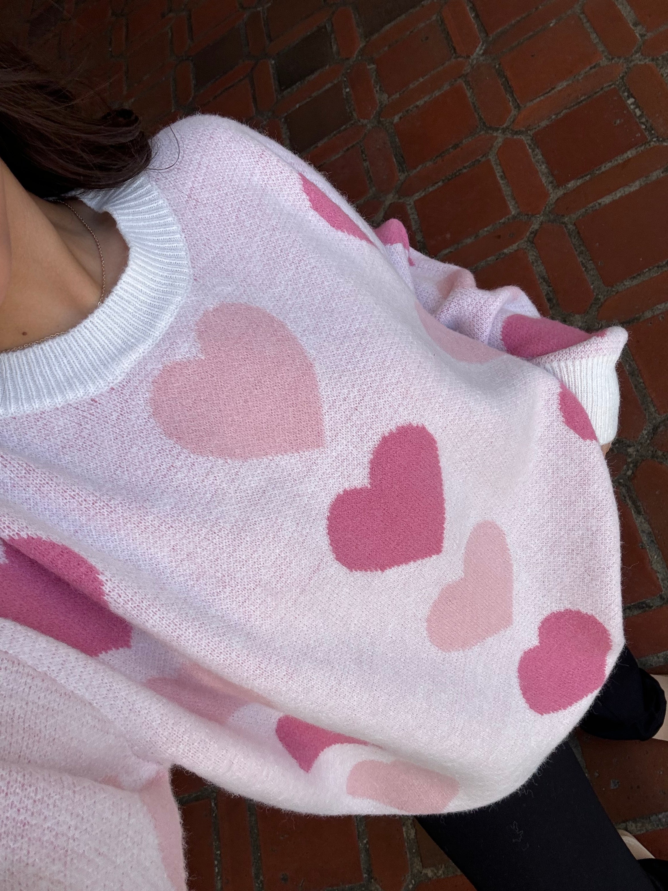 Be Mine Oversized Knit Sweater