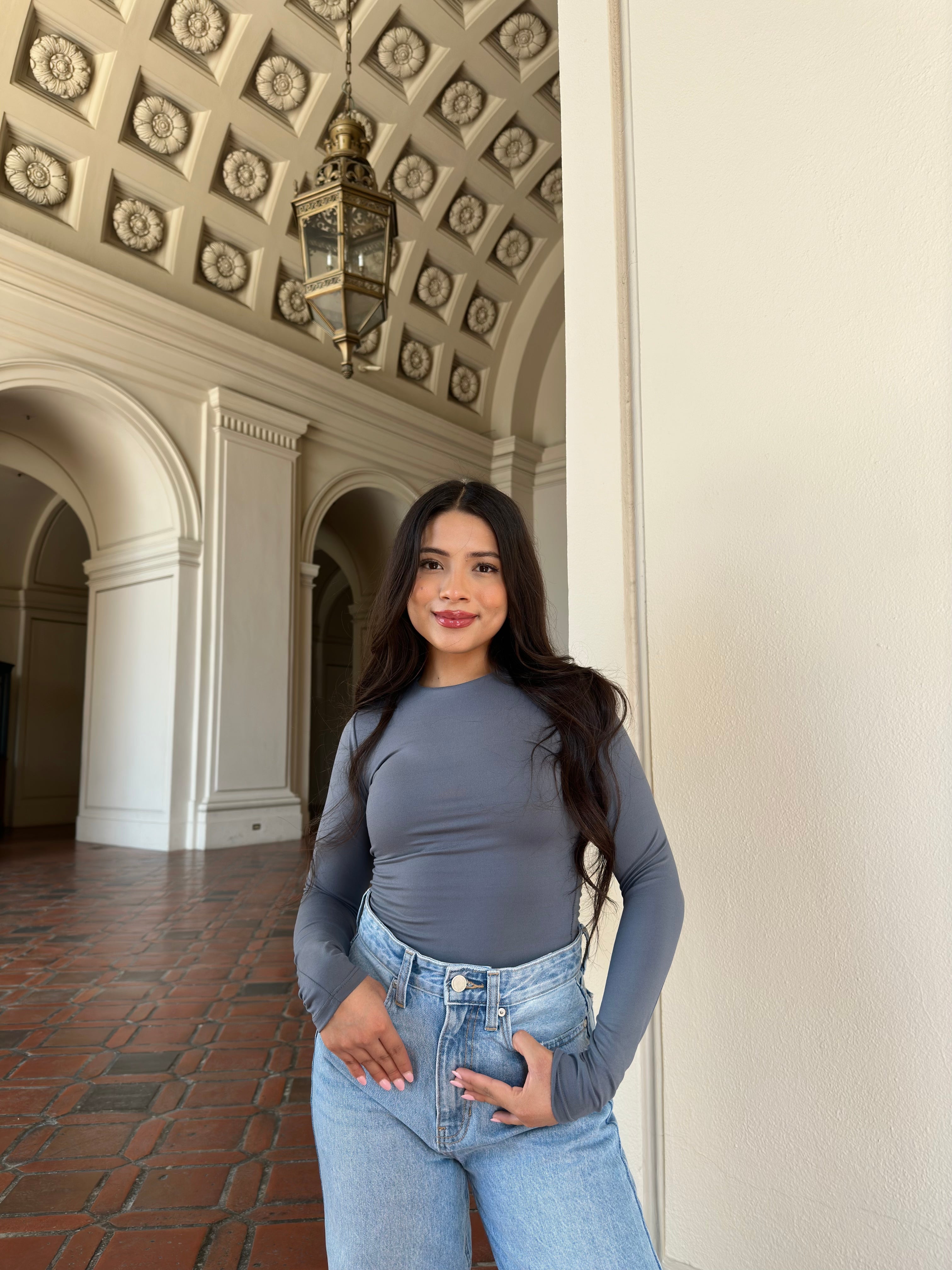 Butter Long Sleeve (Charcoal)