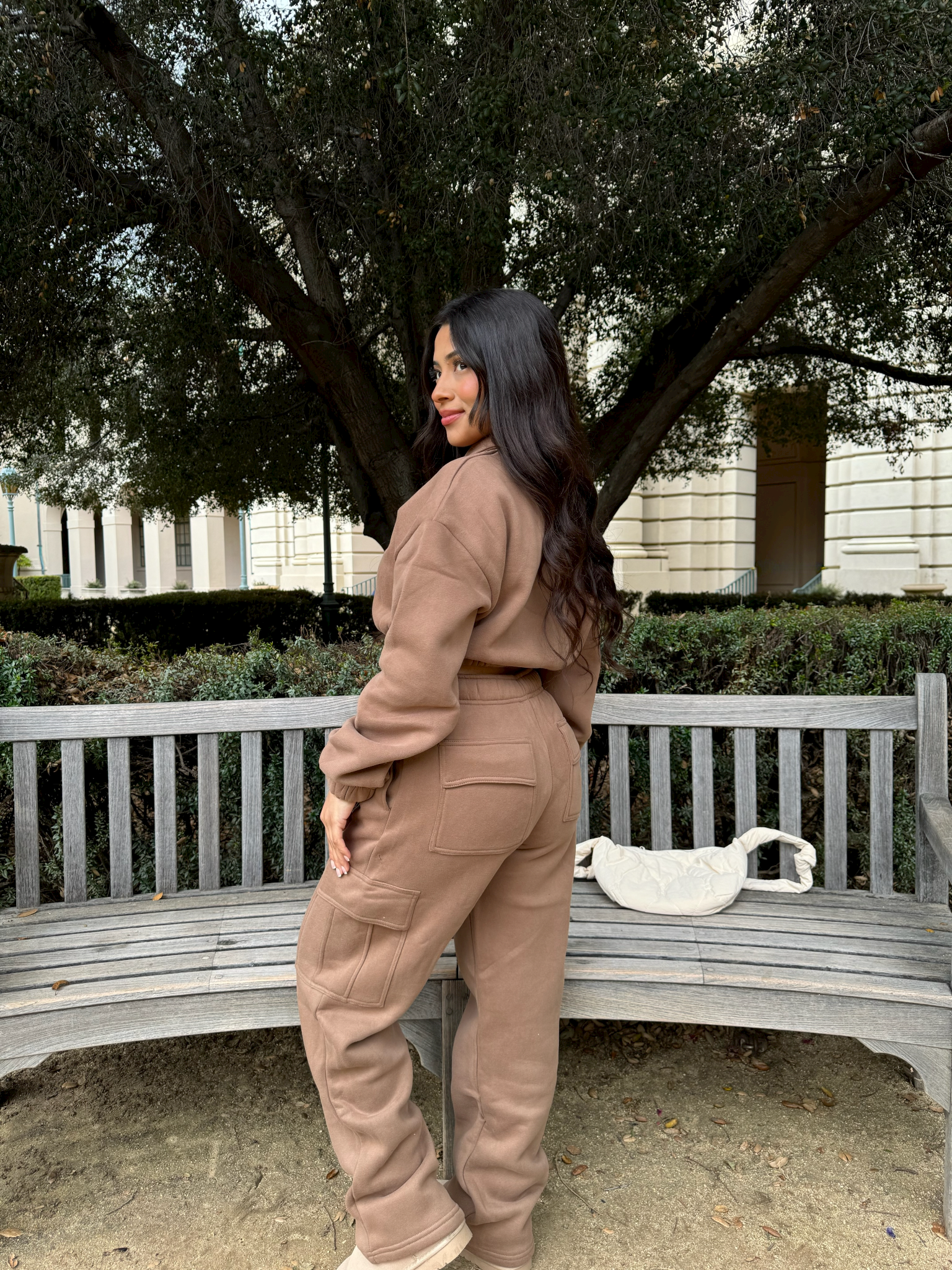 Simple Things Quarter Zip Up (Coffee)